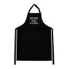 Karen Design Black BBQ Guru Mens Apron