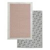 Raine & Humble In Flight Tea Towel Pack – Champagne Pink (2pc) Country Style