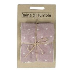 Raine & Humble In Flight Tea Towel Pack – Champagne Pink (2pc) Country Style
