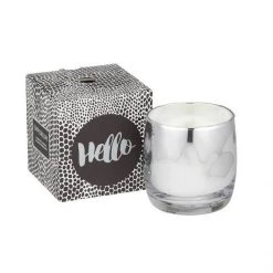 Emporium Metallics Scented Candle – Hello