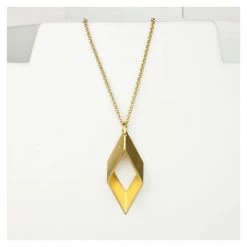 Danielle Jewellery Gold 3D Diamond Necklace