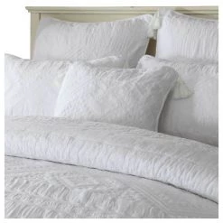 Macey & Moore Gloria Rectangle Tassel Cushion Cover Country Style