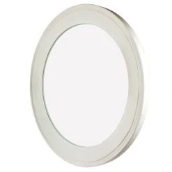 OneWorld Coastal Antiqued Round Mirror (100cm)