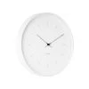 Karlsson Butterfly Hands Clock – White (27cm) Monochrome