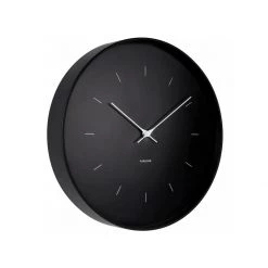 Karlsson Butterfly Hands Clock – Black (27cm)