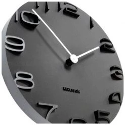 Karlsson On The Edge Wall Clock - Black (42cm) Restocked