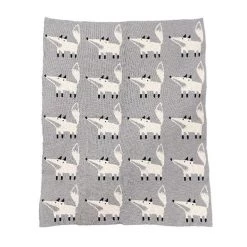 Le Forge Baby Throw Blanket โ Fox