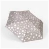 Stella & Gemma Metallics Grey & Silver Dot Pocket Umbrella