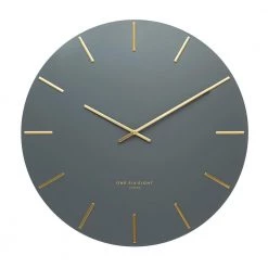 One Six Eight Charcoal Luca Clock (40cm)