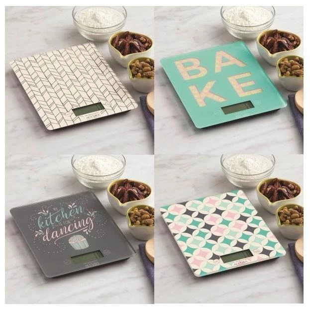 Accura Country Style Electronic Kitchen Scales - Print