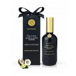 Surmanti Hand & Body Creme - Lime & Coconut