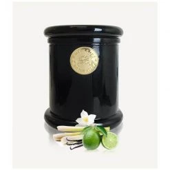 Surmanti Long Burning Organic Coconut Wax Odour Eliminator Candle – Persian Lime & Lemongrass