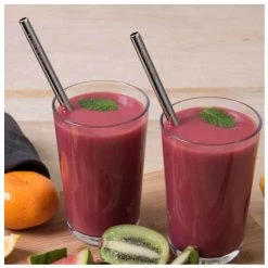 Save Planet A Stainless Steel Thick Straws (4pk)