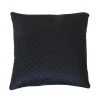 Le Forge Black Velvet & Linen Cushion (45cm)