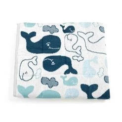Indus Design Coastal Baby Quilt Blanket & Play Mat – Walter Whale