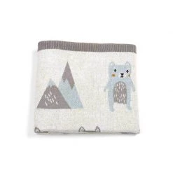 Indus Design BABY & TODDLER GIFTS Baby Blanket – Barry Bear
