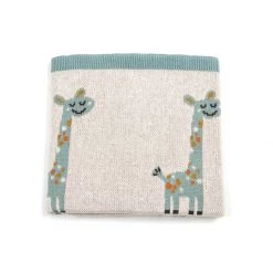 Indus Design BABY & TODDLER GIFTS Baby Blanket – Gerry Giraffe