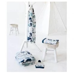 Indus Design Coastal Baby Quilt Blanket & Play Mat – Walter Whale