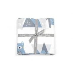 Indus Design BABY & TODDLER GIFTS Cotton Baby Wrap – Barry Bear