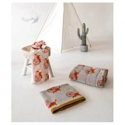 Indus Design Cotton Baby Wrap – Leo Lion BABY & TODDLER GIFTS