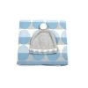 Indus Design BABY & TODDLER GIFTS Baby Blanket & Hat Gift Set - Blue