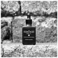 The Dark Heart Grooming Co. Restocked Coffee & Leather Beard & Facial Moisturiser Oil