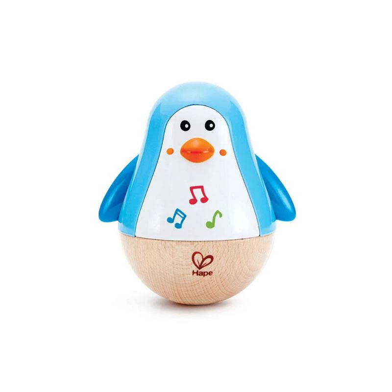 Hape BABY & TODDLER GIFTS Penguin Musical Wobbler
