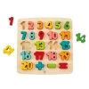 Hape Chunky Number Math Puzzle (24pc) BABY & TODDLER GIFTS