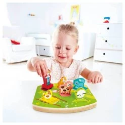 Hape Farmyard Sound Puzzle (7pc)