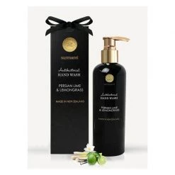 Surmanti Antibacterial Hand Wash - Persian Lime & Lemongrass (300ml) Black