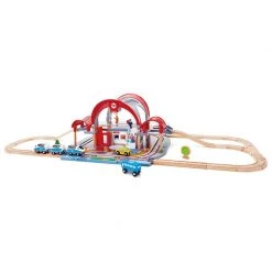 Hape Grand City Station Train Set (49pc) BOYS GIFTS