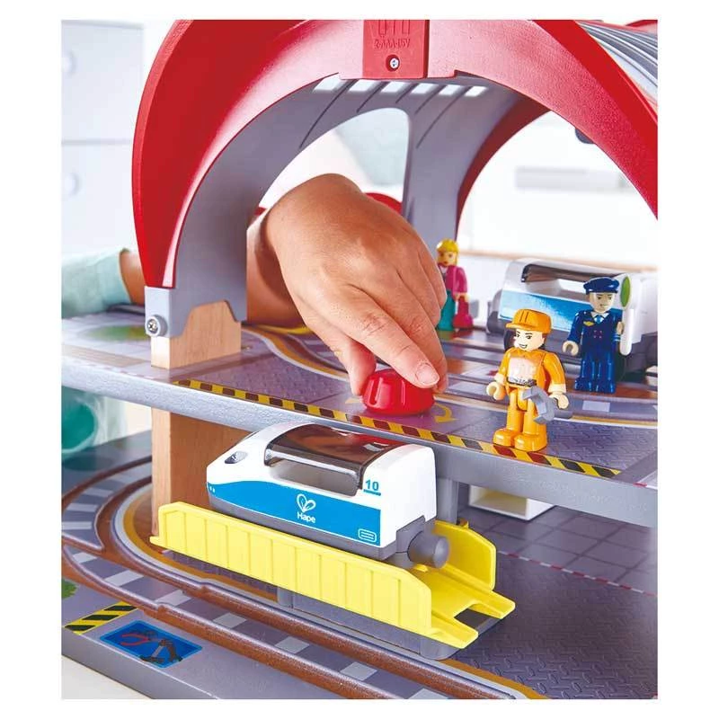 Hape Grand City Station Train Set (49pc) BOYS GIFTS