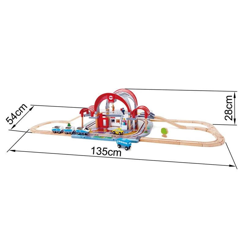 Hape Grand City Station Train Set (49pc) BOYS GIFTS
