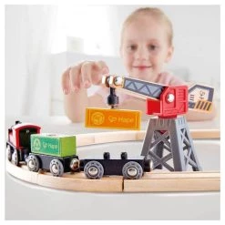 Hape Cargo Delivery Loop (19pc)
