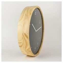 Amalfi Black Leni Wall Clock (41.5cm)