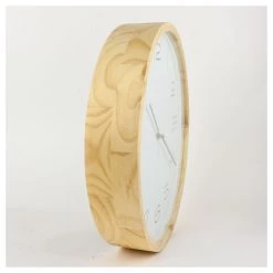 Amalfi White Leni Wall Clock (41.5cm) CLOCKS