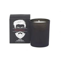 Amalfi Mandle Men’s Scented Candle - Tobacco Black