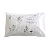 Henry & Co. Sweet Dreaming Pillowcase - Black/Grey Country Style