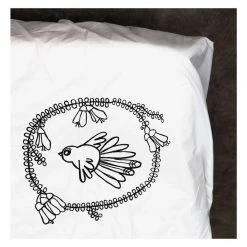 Henry & Co. Fitted Cot Sheet - Fantail