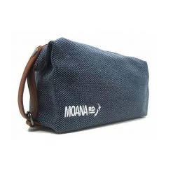 Moana Road Kiwiana Canvas Toilet Bag - Blue