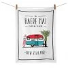Moana Road Haere Mai Tea Towel Coastal