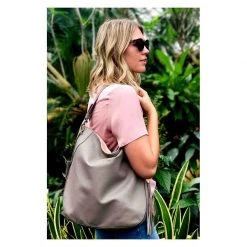 Moana Road Hokowhitu Handbag - Grey Kiwiana