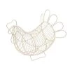 T&G Country Style Chicken Egg Basket - Cream