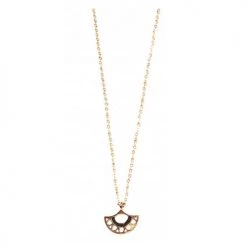 Urban Products Rose Gold Fan Necklace