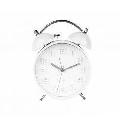Karlsson Mr White Alarm Clock - White