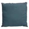 LaVida Linen Beaded Cushion - Blue (50cm)