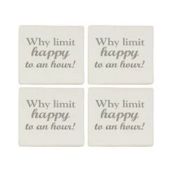 LaVida Coasters, Placemats & Napery Happy Hour Coasters