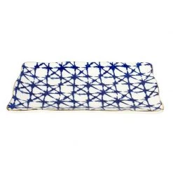LaVida Rectangle Shibori Plate EASTER