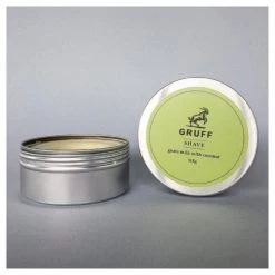Gruff Shave Soap - Goats Milk & Coconut (115g)