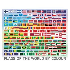 Hinkler Flags Of The World Jigsaw Puzzle (500pc)